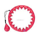 Hula Hoops ENJIFE Adjustable Hula Hop Ring Fitness Hula Hoops
