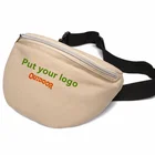 Women Belt Custom Canvas Fanny Pack Waist Bag Running Men Women Belt Bumbag Waist