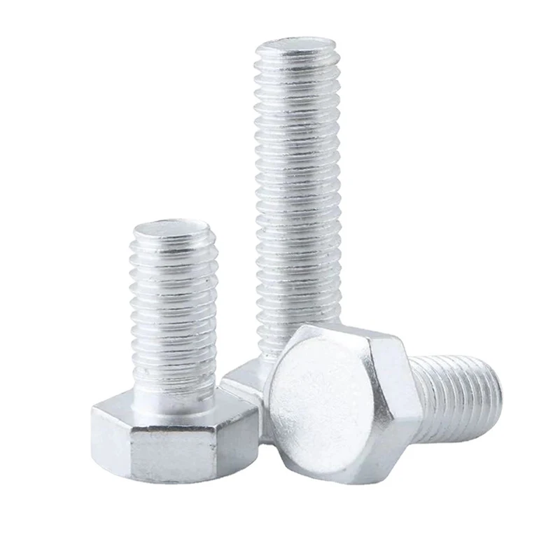 Wholesale Customized Aluminum Alloy Hexagon External Bolts DIN933 M3 M4 M5 M6 Hexagon Bolt factory