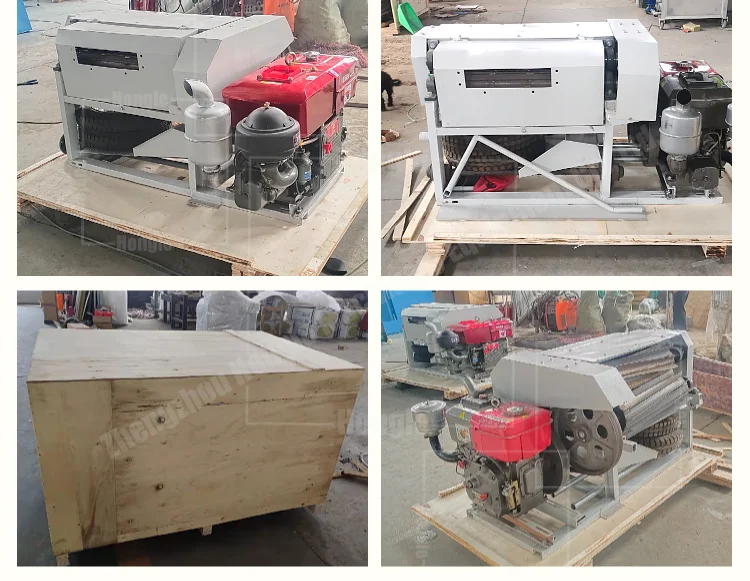 Hemp Dehulling Hulling Machine Hemp Fiber Dehuller Decorticator Machine factory