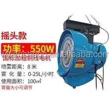 Electric Centrifugal Mist Fan, 20", Wall - detail 34