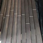 Hot Sale Natural Wood Macassar Ebony Natural Wood Veneer For High End Decoration
