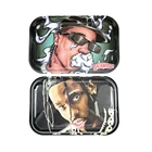 Tray Metal Tray HEMPACKA 28.8x18.8cm Weed Custom Printed Rolling Tray Smoking Tobacco Metal Tin Rolling Tray