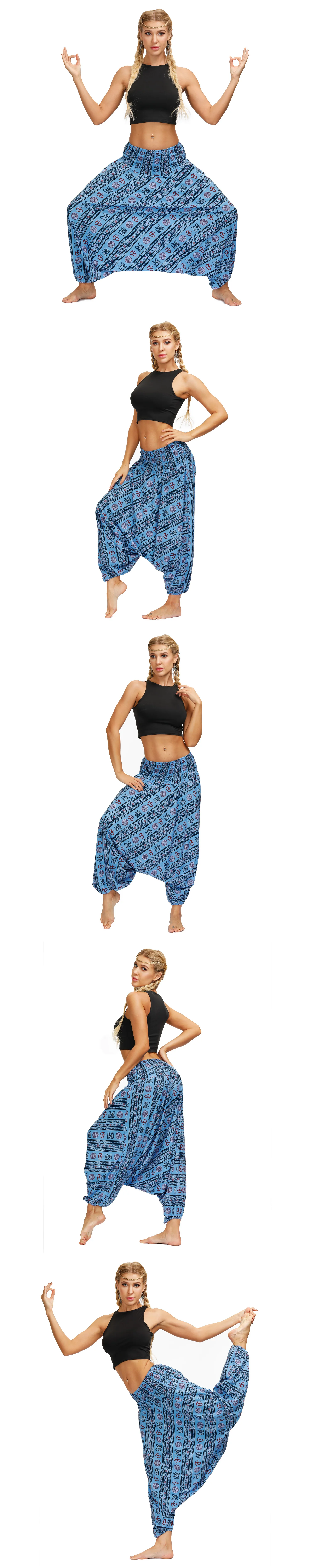 belly dance bangkok harem alladin wholesale Women's Harem Pants Jumpsuit Hippie Clothes
