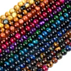 Beads 4 6 8 10 12 Mm Wholesale Colorful Natural Loose Tiger Eye Beads For Jewelry Making