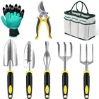 Garden Shovel Transplanter Fork Rake Prunner Good Heavy Quality Hot Selling Garden Tool Set