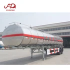 Fudeng 3 Axles 40 000 Liters Aluminum Fuel Oil Diesel Petrol Transport Tank Trailer For Zimbabwe For Sale