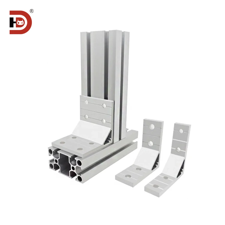 Aluminum Profiles with 90 Degree Corner Code Aluminum Connectors 30/40/3060/4080 Right Angle Connectors Accessories manufacture
