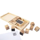 Set Toy 2021 New Design Wooden Seals Stamps Set Cartoon Toy Children Wooden Stamp