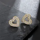 Diamond Stud Earrings 2021 Statement Diamond Stud Earrings Sets With Crystals For Women