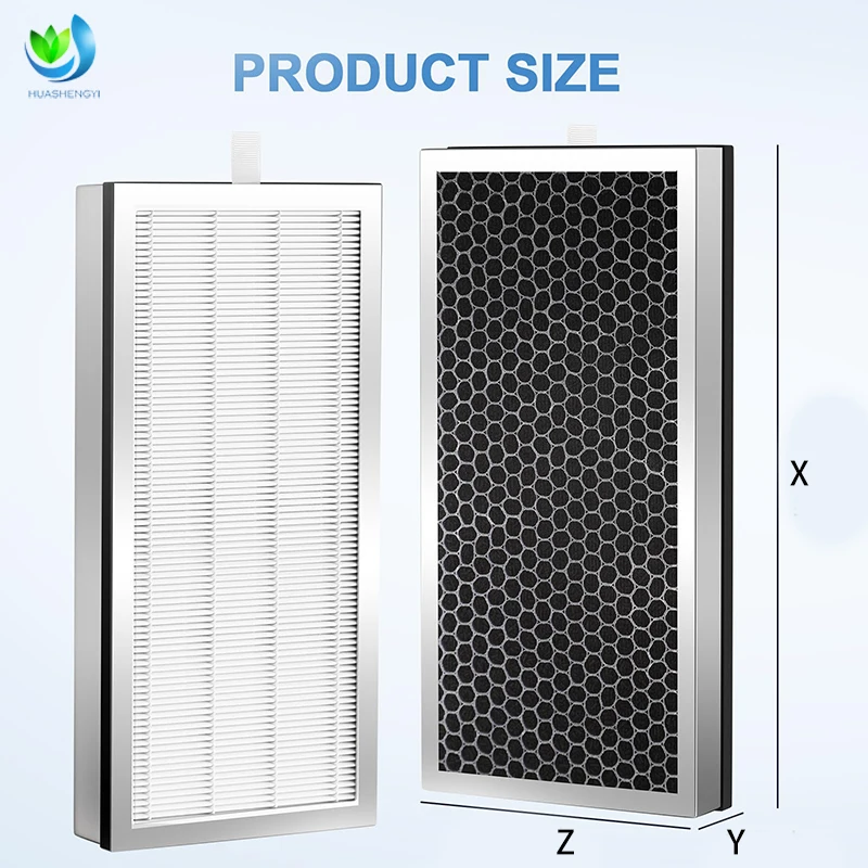 product customized 3 in 1 pre filter h13 hepa activated charcoal for 9997 removal ma 40 filter-5