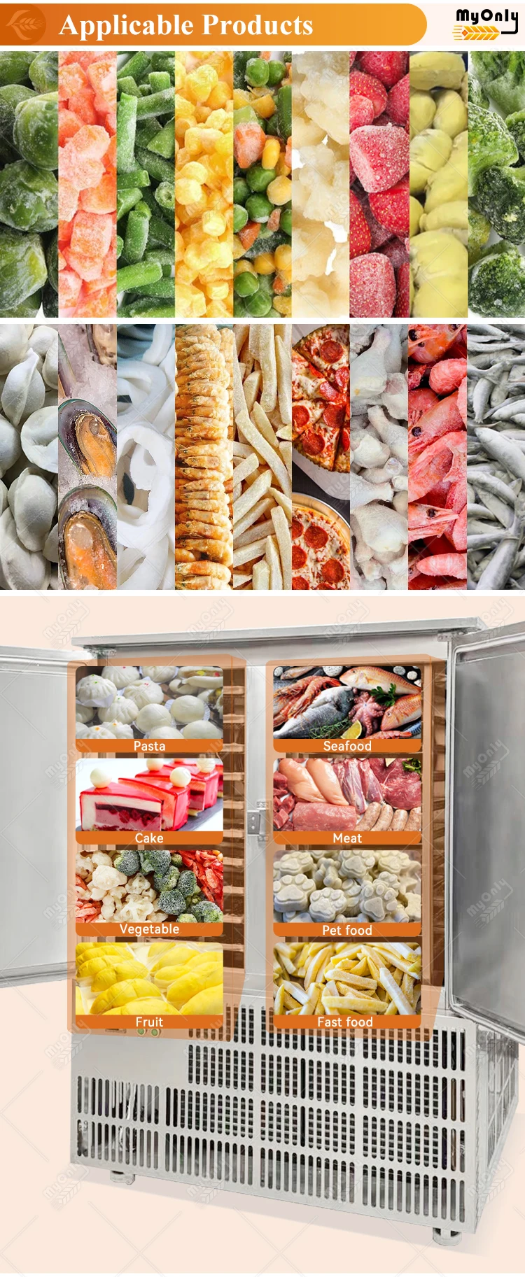 Blast Freezer, 220 V, 5KW - detail 10