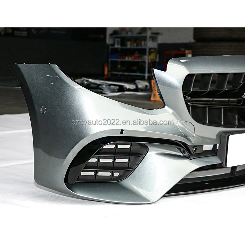 Body Kit Include Front Bumper Assembly Rear Lip Exhaust For Mercedes