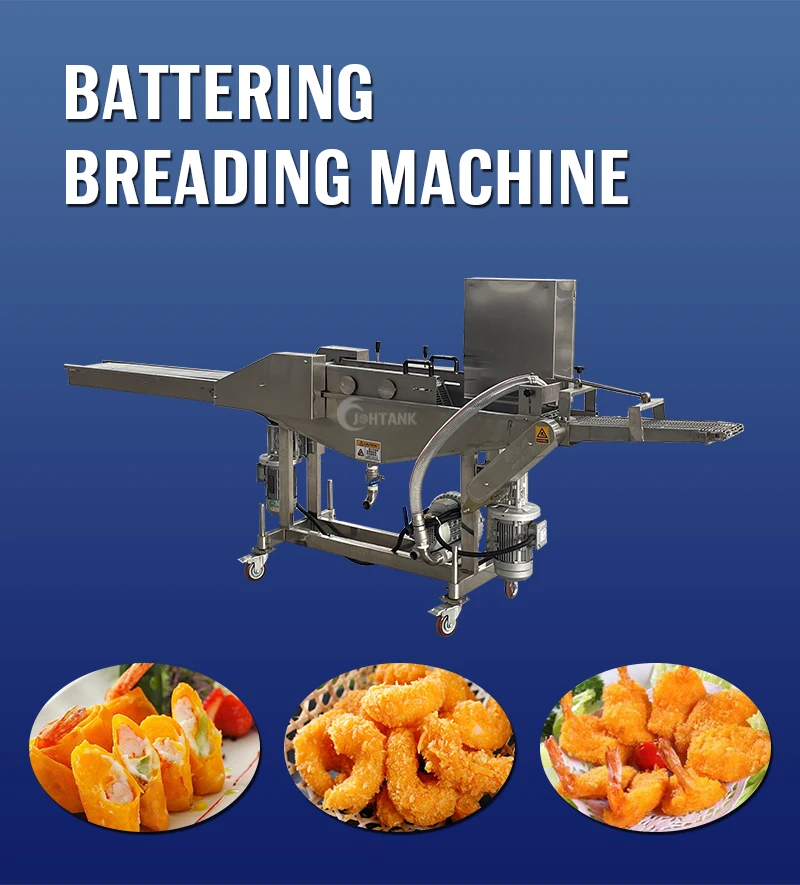 Trade Automatic Chicken Batter Battering Meat Breading Breaded Coating