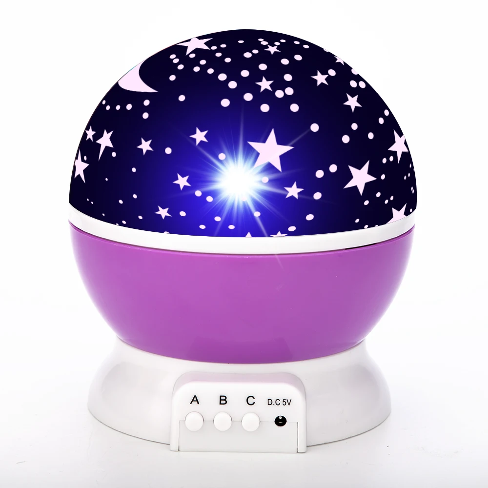 Magic LED Light Projector Star Moon Sky Baby Kid Night Mood Lamp Christmas Gift 