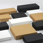 Favors Natural Brown Kraft Paper Box Gift Jewellery Packaging Carton Soap Box Wedding Favors Candy