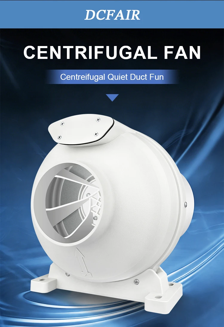 Speed Plastic Centrifugal Ventilator, DCFAIR, RF-90W1S - detail 8
