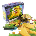 Garden Toy Toy Children 48 Piece Jumbo Children Garden Fairy Jigsaw Puzzle Toy Customized Puzzle Toy