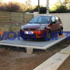 Car Cars Scissor Lift Car Platform MORN Fixed Scissor Car Lift With Double Deck Platform For Basement Cars