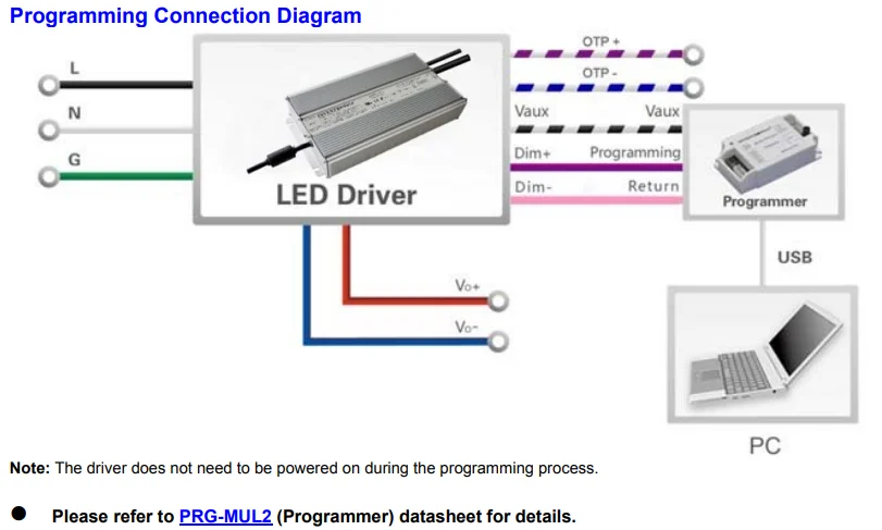 programming connection led driver 600w led driver grow light driver