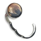 Handbag Accessories Handbag Hanger Custom Creative Table Top Folding Purse Hook Handbag Holder Accessories Bag Hanger