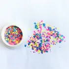 Nail Free Sample OEM New Design Mickey Star Maple Moon Shaped 3D Nail Art Sequins