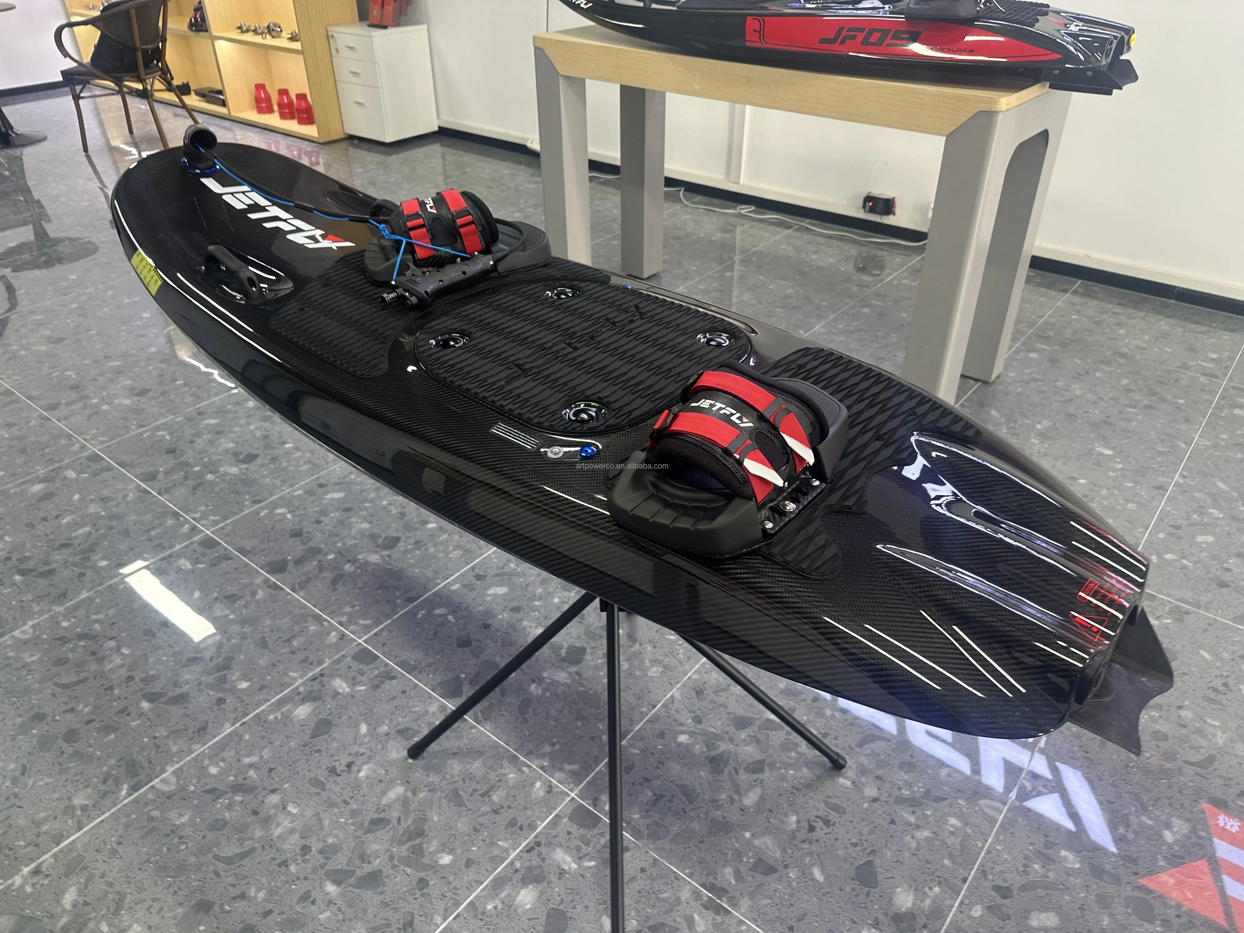 JetFly IGEEK Professional Grade Carbon Fiber Engine Petrol Powered Water Jet Surf Electric Starting Surfboards Fin Ocean Waters manufacture