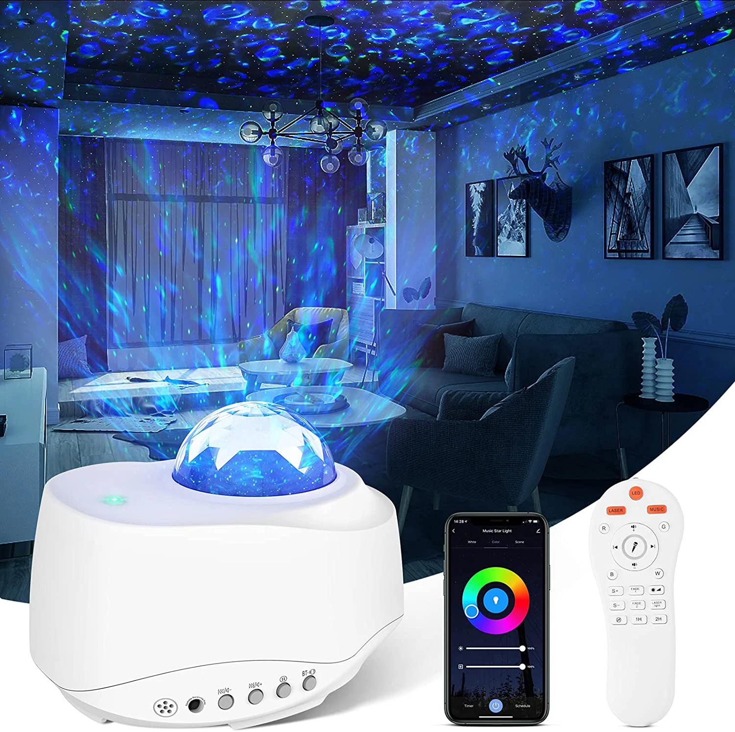 skybright star projector amazon