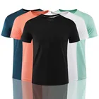 Men's Shirt T-shirt Wholesale Price 100% Cotton Men's Plain T-shirts Custom T Shirt Printing Blank T-shirt
