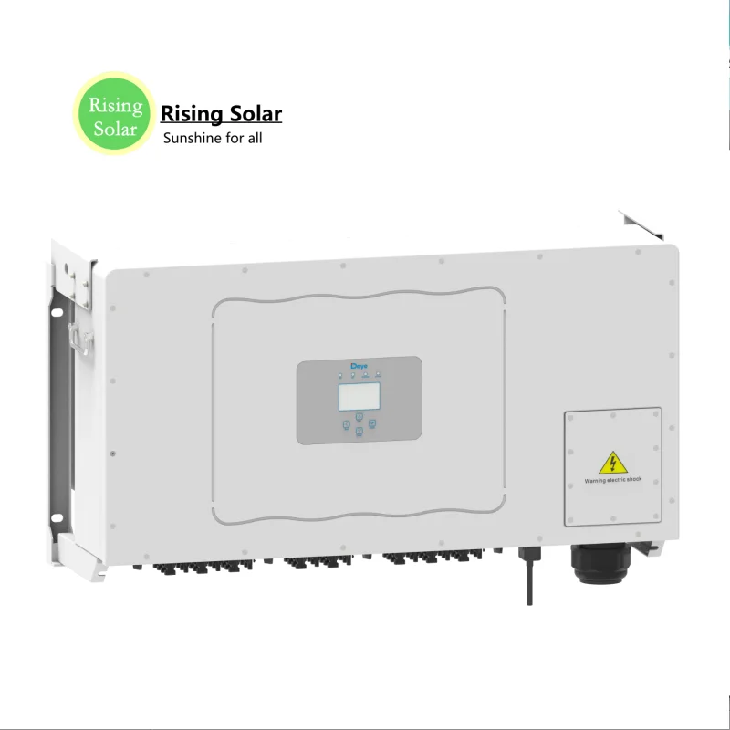 Deye 60kw 70kw 75kw Lv Invertor Sun 60 70 75k G01p3 Lv 8 Mppt 380v 400v