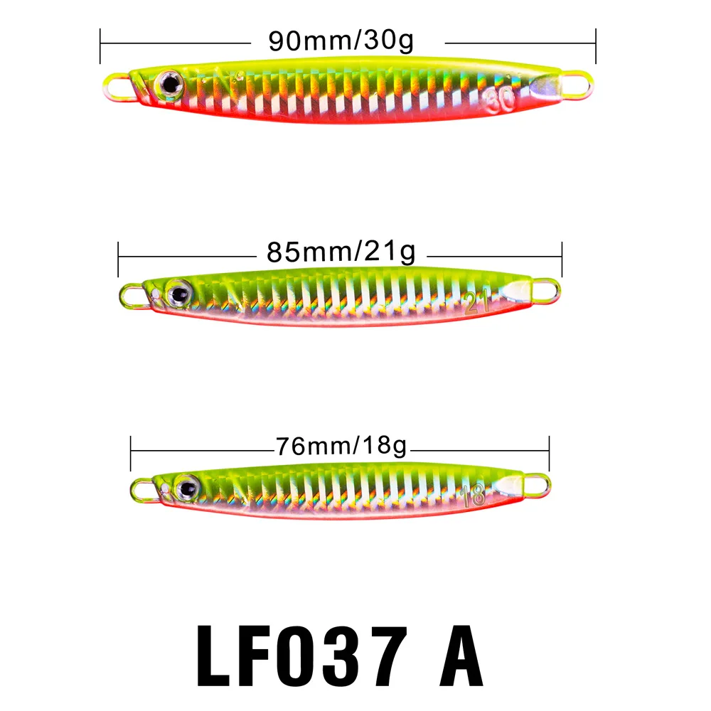 18g 21g 30g Slow Pitch Saltwater Freshwater Vib Metal Lead Fishing Lure