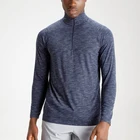 Mens High Neck Sportswear Quarter Zip Golf Oversized Sweatshirt Long Sleeve Mens Quarter Zip Workout Shirts