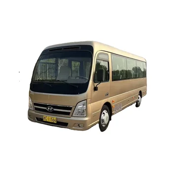 2017Sichuan  county Condi middle bus 16-Seat Coach Bus RHD Steering Manual Transmission Cheap middle bus Sold in China