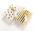 Small Gift Custom Mini Hot Stamping Small Pillow Box Small Packaging Gift Box High Grade Small Folding Gift Boxes