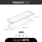 Plastic Plastic Freezer Plastic Container Refrigerator Clear Plastic Vegetable Food Storage Container Box Freezer Bins