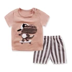 Clothing Baby Children Clothing Summer Baby Boy Clothes Set T-Shirt With Shorts Kids Set Short Sleeve