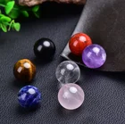 Gem Hot Selling Natural Crystal Gem Crystal Ball 7 Chakra Ball Set Of Specimens Manufacturers Straight