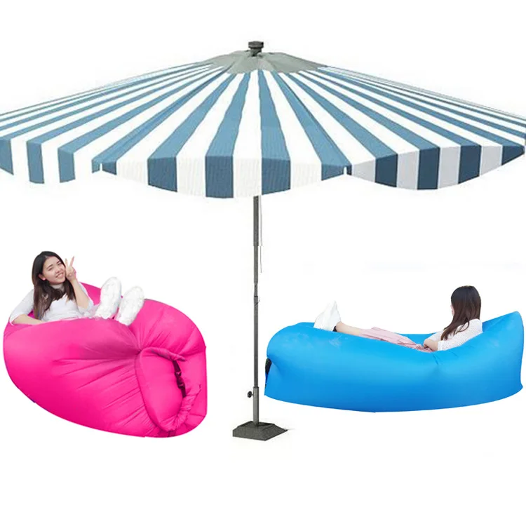 Costway Outdoor Lazy Inflatable Couch Air Sleeping Sofa Lounger Bag