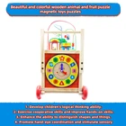 Kids Baby Small Wooden Busy Wire Bead Maze Activity Cube Toy For A Children Nursery In China Car For Kids