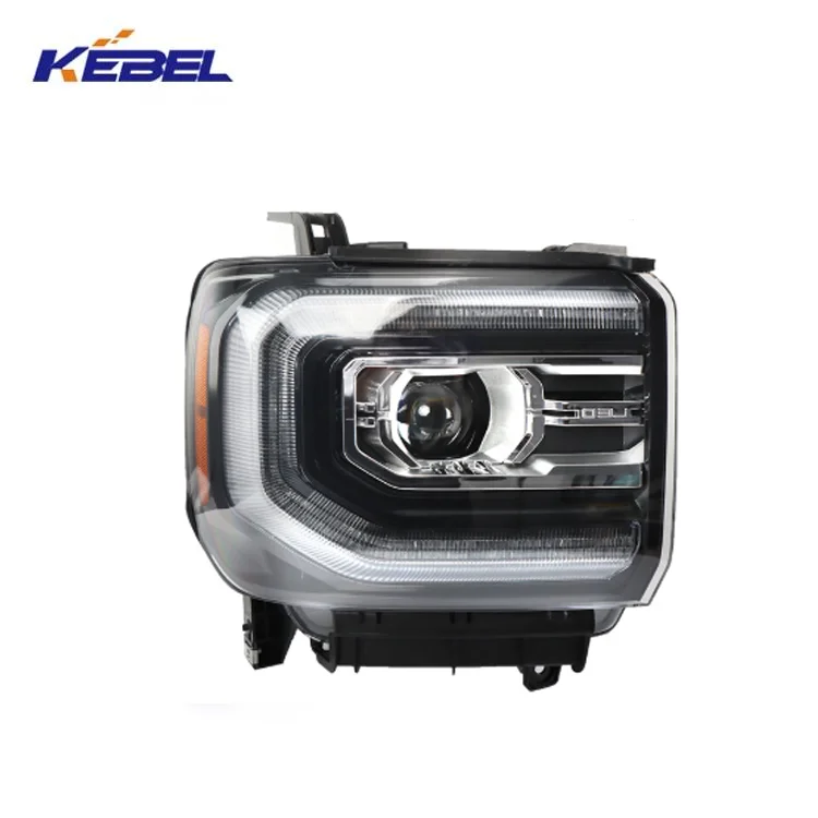 product car parts wholesale attractive price head lamp oem headlight for gmc sierra 1500 2016 2018-6