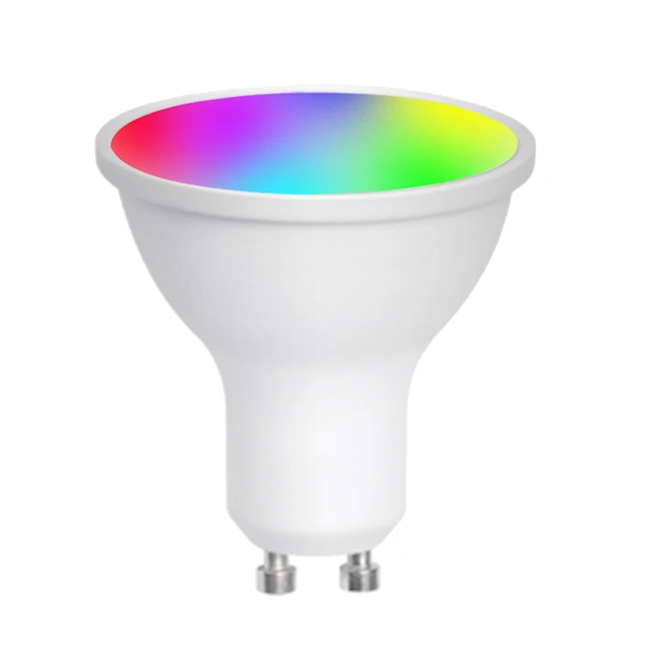 RGB LED Smart Colour Light Bulb GU10 5W WiFi App Control with Alexa and Google