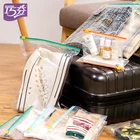 Plastic Zipper Bags Bag Storage Packaging Waterproof Plastic Slider Zipper Bags Resealable Transparent Pe Slider Bag