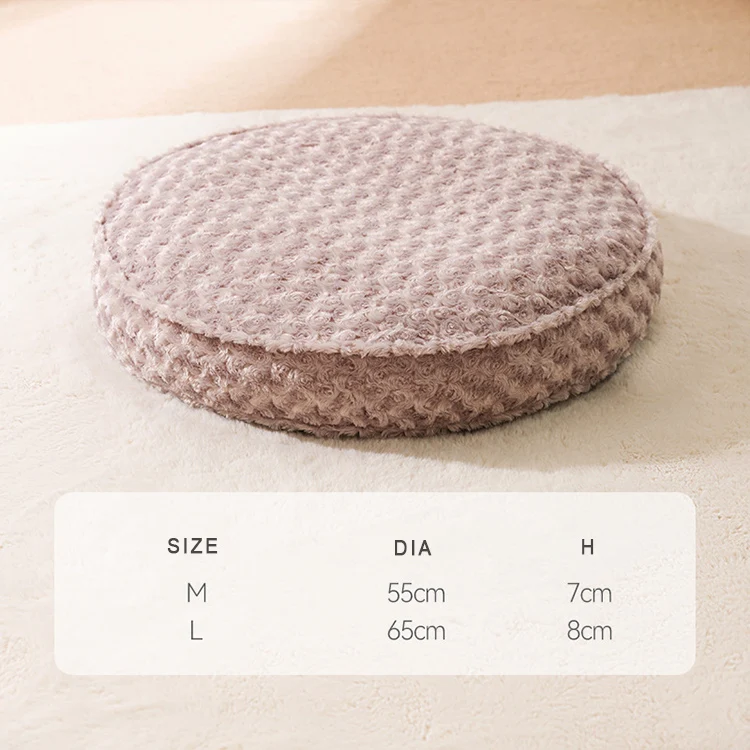 product luxury modern cat and dog bed factory wholesaled plush winter warm memory foam mat soft and comfortable detachable bed mat-57