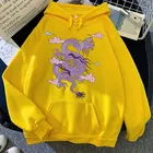Color Sweatshirt Autumn Winter New Candy Color Sweatshirt Casual Drawstrings Plain Dyed Printed Plus Size Hoodie