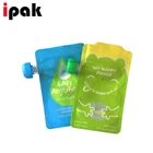 Foil Pouch Liquid Printed Aluminum Foil Stand Up Spout Pouch For Juice And Liquid