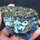 Rough High Quality Raw Stone Malachite Azurite Rough Crystal Azurite Mineral Specimen