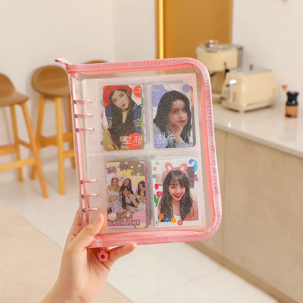 【一部予約販売中】 A5 Book Collect Photocards Idol Kpop Cover Binder Zipper A6 クリアファイル