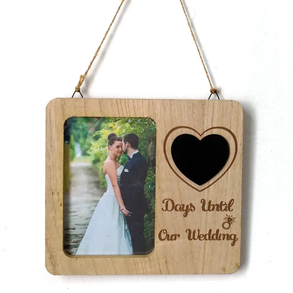 pafu wedding countdown engaged engagement gifts wall table