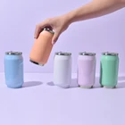 New 12oz Wholesale Double Walled Vacuum Insulated Stainless Steel Blank Travel Cola Water Bottle