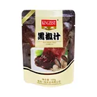 Pepper Sauce Pepper Sauce Good Taste 300g PE Bottle Black Pepper Seasoning Sauce Black Pepper Sauce